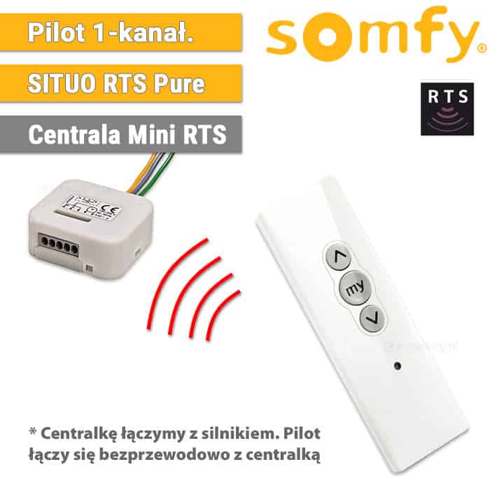 Pilot Situo 1 – 1szt + centralka Mini RTS