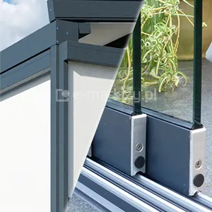 Osłony boczne i frontowe do pergoli