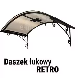 Daszek łukowy Retro Szer. 160cm