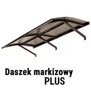 Daszek markizowy Plus Szer. 210cm (wzmocniona konstrukcja)