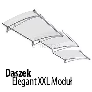 Daszek Elegant XXL Moduł 287,4cm + 121,8cm (łączenie dowolnej ilości)