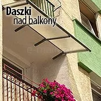 Daszki nad balkony