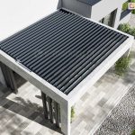 Pióra lameli w zadaszeniu otwierają się w zakresie 0° do 90°