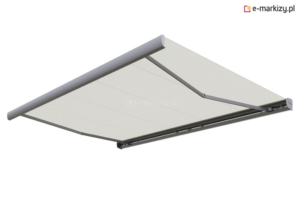 Markiza tarasowa nowoczesne budownictwo, markzia corsica selt