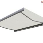 Markiza tarasowa nowoczesne budownictwo, markzia corsica selt