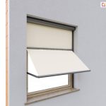 Markizoleta 103 selt, sposób montażu rolet markizowych, roleta markizowa przykład montażu
