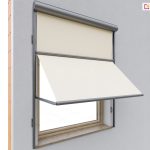 Markizoleta 103 selt, sposób montażu rolet markizowych, roleta markizowa przykład montażu