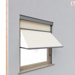 Markizoleta 120 selt, sposób montażu rolety markizowej, rolety markizowe przykład montażu