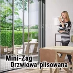 Moskitiera plisowana FitZag Mol na drzwi - Plisowana siatka przeciw owadom na taras