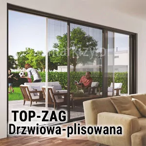 Moskitiera Plisowana Drzwiowa Top-Zag 31