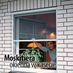 Rolowana moskitiera na okna - Siatka przeciw owadom zwijana w kasetce