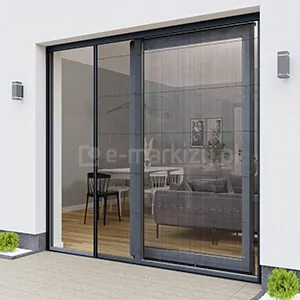 Moskitiery drzwiowe plisowane