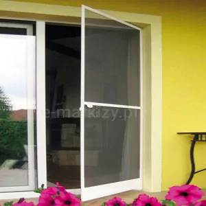 Moskitiery drzwiowe ramkowe na zawiasach