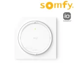 Estetyczny pilot Somfy Amy IO w kolorze mocowany na ścianę