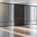 Lekko uchylone verticale wpuszczają do wnętrza światło