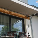 Osłona tarasowa, markiza malta selt, wysuwane zadaszenie tarasu