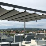 Pergola rzymska Dragon sterowana jest ręcznie za pomocą sznurków