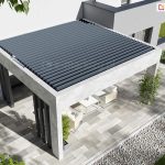 Sterowane przełącznikiem lub pilotem lamele pracują cicho przy otwieraniu i zamykaniu dachu