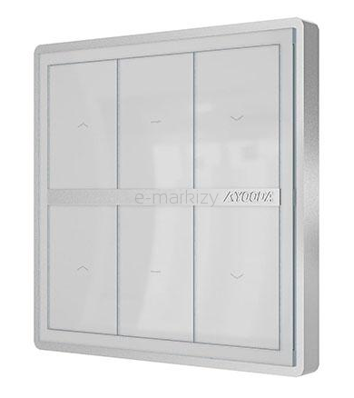 Pilot ścienny MAGNETIC DeLuxe 2-kanałowy 1711702