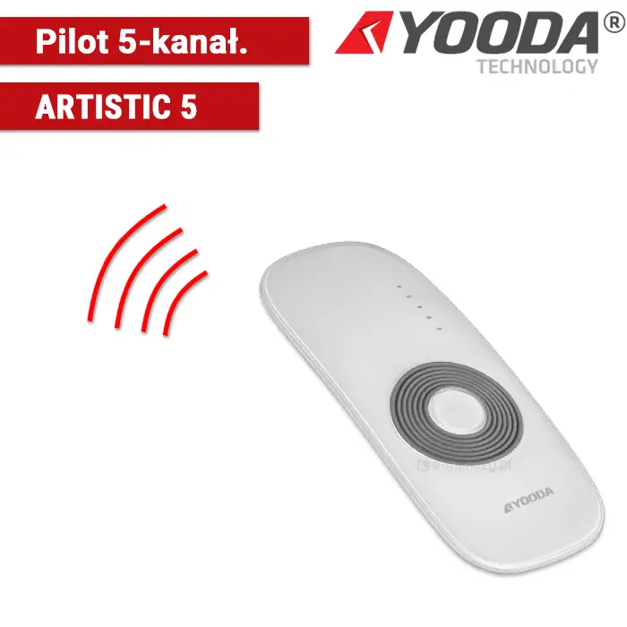 Pilot ARTISTIC 5-kanałowy 1701105