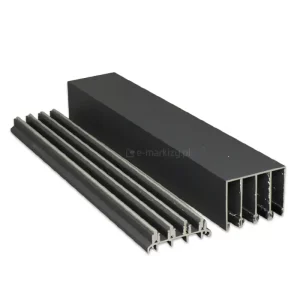 Prowadnice 4-torowe do paneli Auris