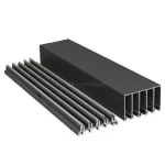 Zestaw prowadnicy dolnej i górnej do systemu ściany przesuwnych Auris - 5 torów