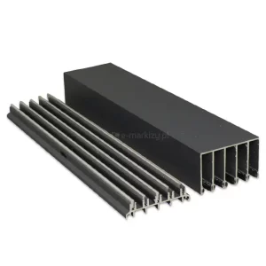 Prowadnice 5-torowe do paneli Auris