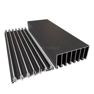 Prowadnice 6-torowe do paneli Auris