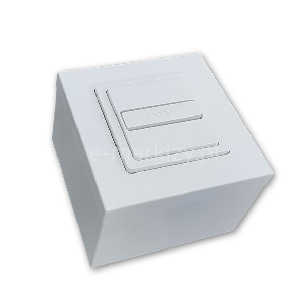 Przełącznik Smoove Uno WT z natynkową ramką montażową (z podtrzymaniem) 1800508 + 9019972