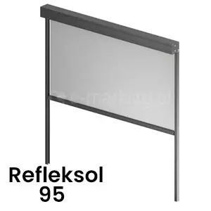 Roleta screen Refleksol 95 w kasecie ochronnej