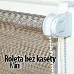 Mała roletka okienna wewnętrzna