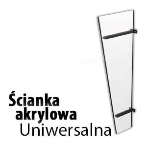 Ścianka uniwersalna z akrylu (satyna)