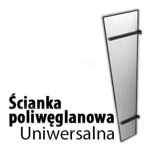 Ścianka uniwersalna z poliwęglanu