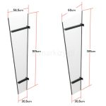 Ścianka uniwersalna akrylowa wymiary