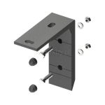 Uchwyty sufitowe do markiz selt, markiza tarasowa montaż do sufitu