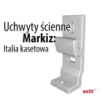 Uchwyt markizowy do modelu Italia w kasecie służący do montażu na ścianie