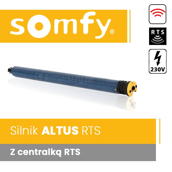 Somfy Altus 40 RTS 3/30 Napęd Silnik do Refleksoli