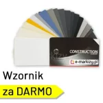 Kompletny wzornik z próbkami kolorów konstrukcji do rolet screen za darmo