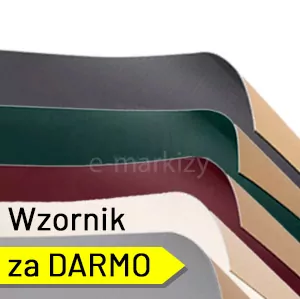 Kompletny segregator z próbkami tkanin Opatex do pergol tarasowych za darmo