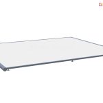 Roleta tkaninowa Veranda V Ziiip mocowana na uchwytach do gotowej konstrukcji