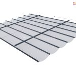 Dach do pergoli drewnianej i innej konstrukcji z napędem ręcznym