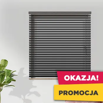 OKAZJA – Żaluzja Drewniana 50mm (231x268cm) – PROMOCYJNA CENA