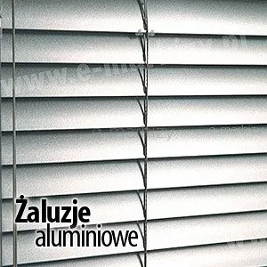 Żaluzje aluminiowe