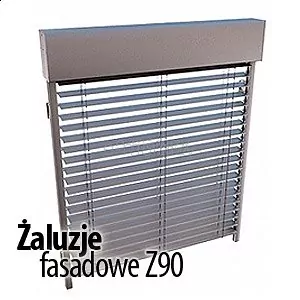 Żaluzje fasadowe Z90