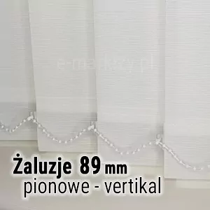 Żaluzje pionowe – Vertikal 89mm
