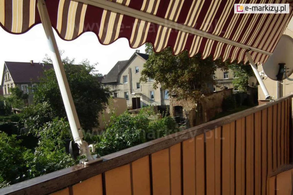 markiza balkonowa poręczowa italia selt