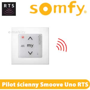 Somfy Smoove Uno IB+ Pure 1811203 z ramką 9019971