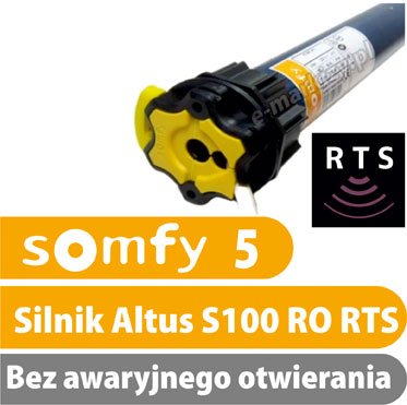 Somfy Altus S100 do markiz bez awaryjnego otwierania z wbudowaną centralką RTS