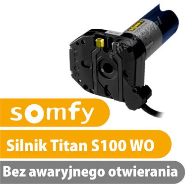 Somfy Titan S100 wo do markiz bez awaryjnego otwierania