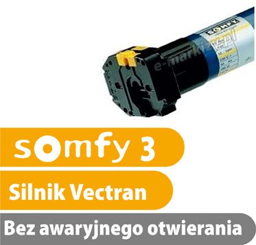 Somfy Vectran S50 do markiz bez awaryjnego otwierania